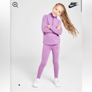Nike Girls' Glitter Pacer 1/4 Zip Set Children